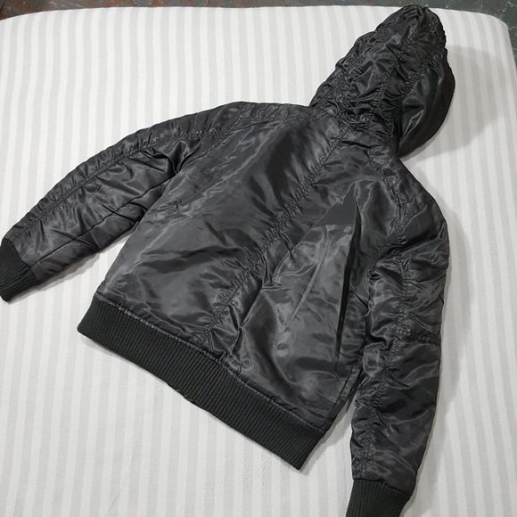 Buffalo David Bitton Cropped Parka, Medium - Picture 4 of 8